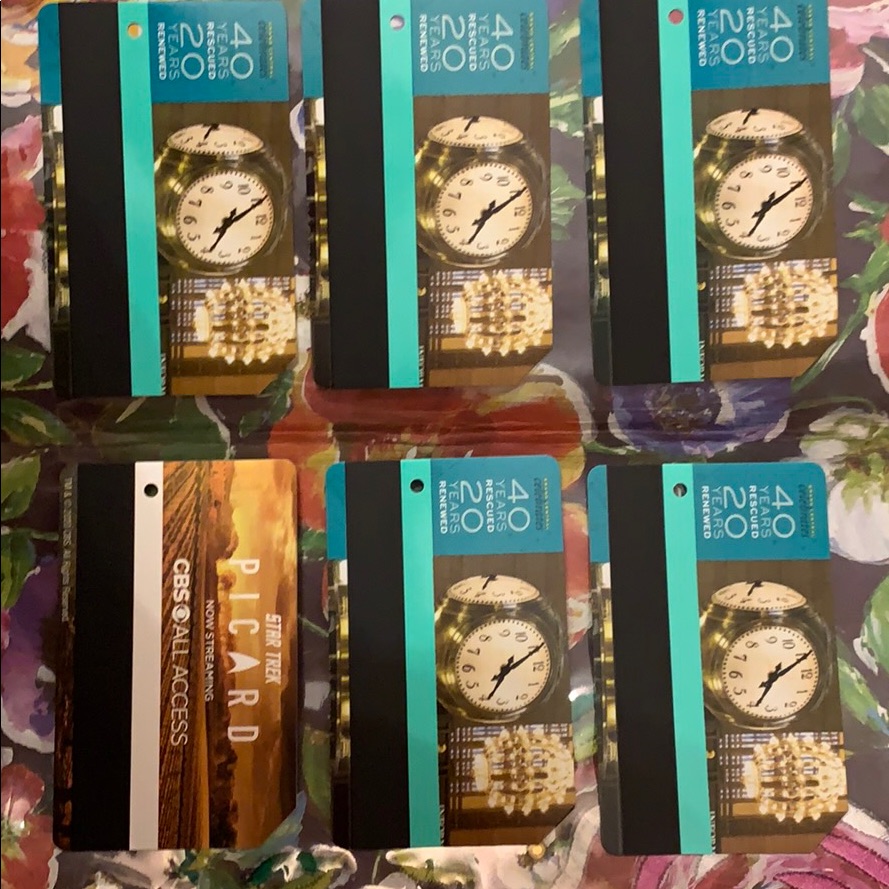 New 6 Rare Collectible Metrocards